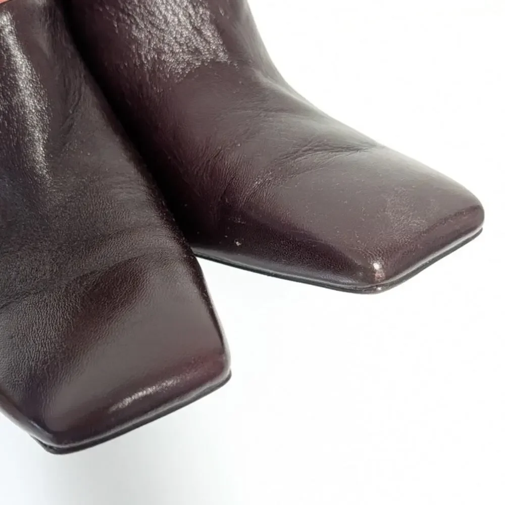 Zara leather mules